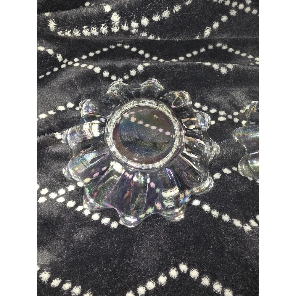Vintage Federal Glass Company Iridescent‎ Celestial 6